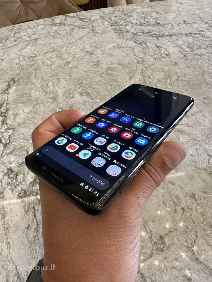 Samsung S9 black, geros būklės - nuotraukos Nr. 2