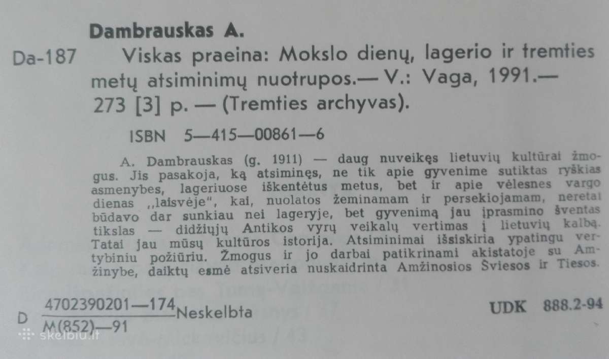 578. Viskas Praeina Dambrauskas A. - nuotraukos Nr. 4