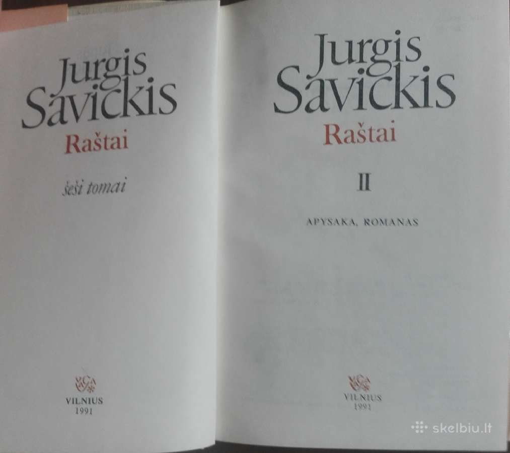 579. Raštai Savickis J. - nuotraukos Nr. 4