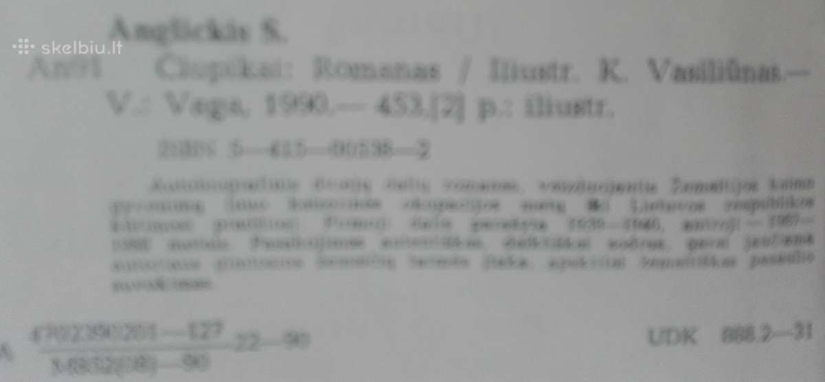 Čiupikai Anglickis S. - nuotraukos Nr. 3