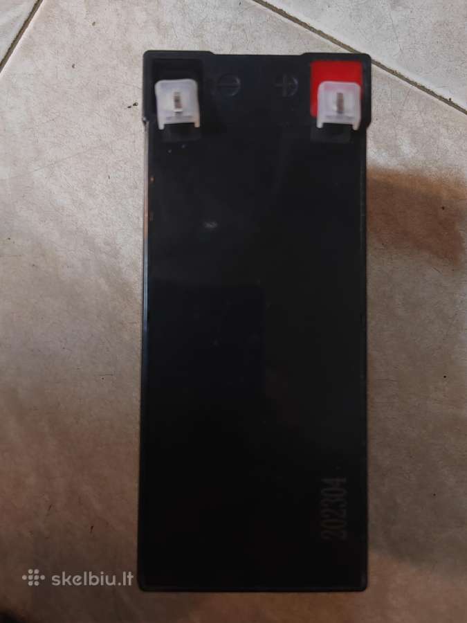 Nauja 12v baterija el. Automobilis akumuliatorius - nuotraukos Nr. 2