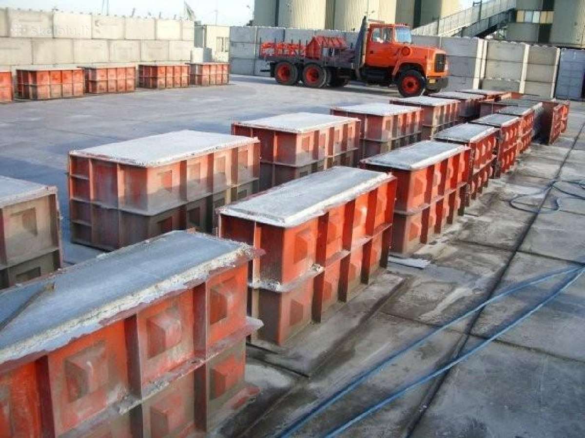 Formos stambiems betono gaminiams - nuotraukos Nr. 20