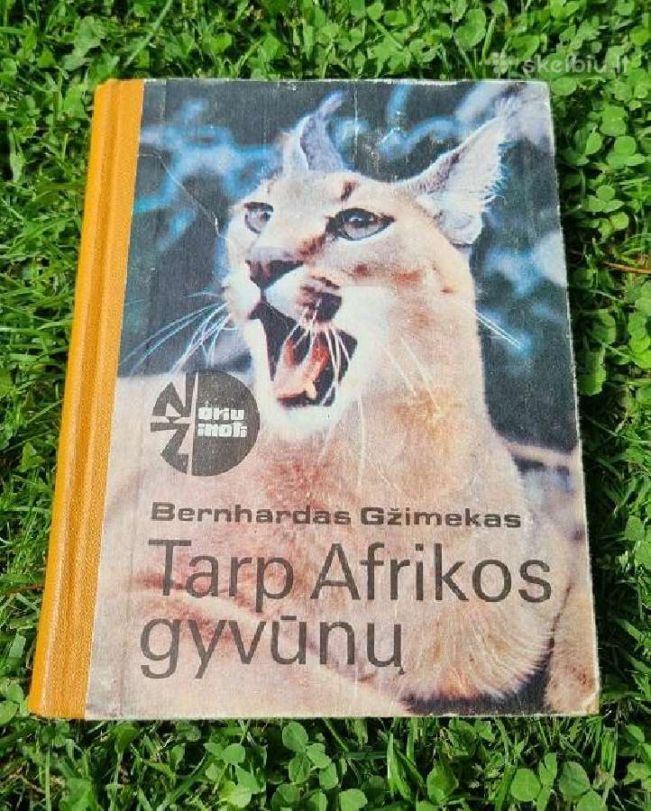 Bernhardas Gžimekas "Tarp Afrikos gyvūnų"
