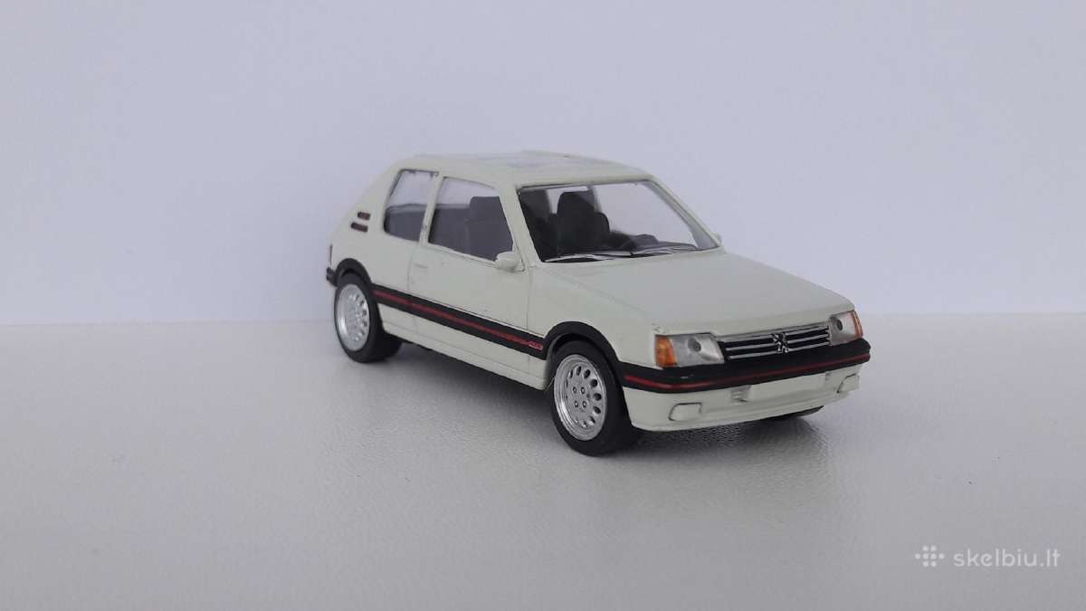 1/43 modeliukai Peugeot 205 1983 - nuotraukos Nr. 2