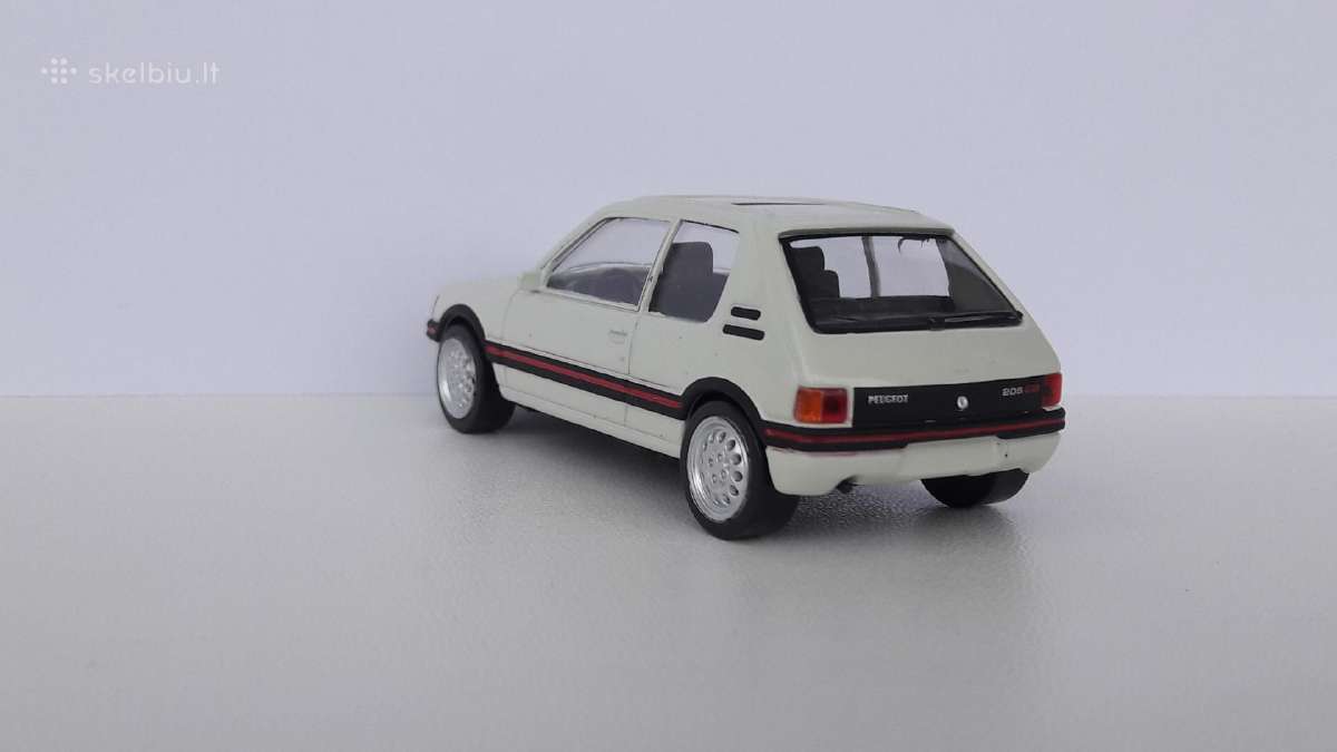 1/43 modeliukai Peugeot 205 1983 - nuotraukos Nr. 4