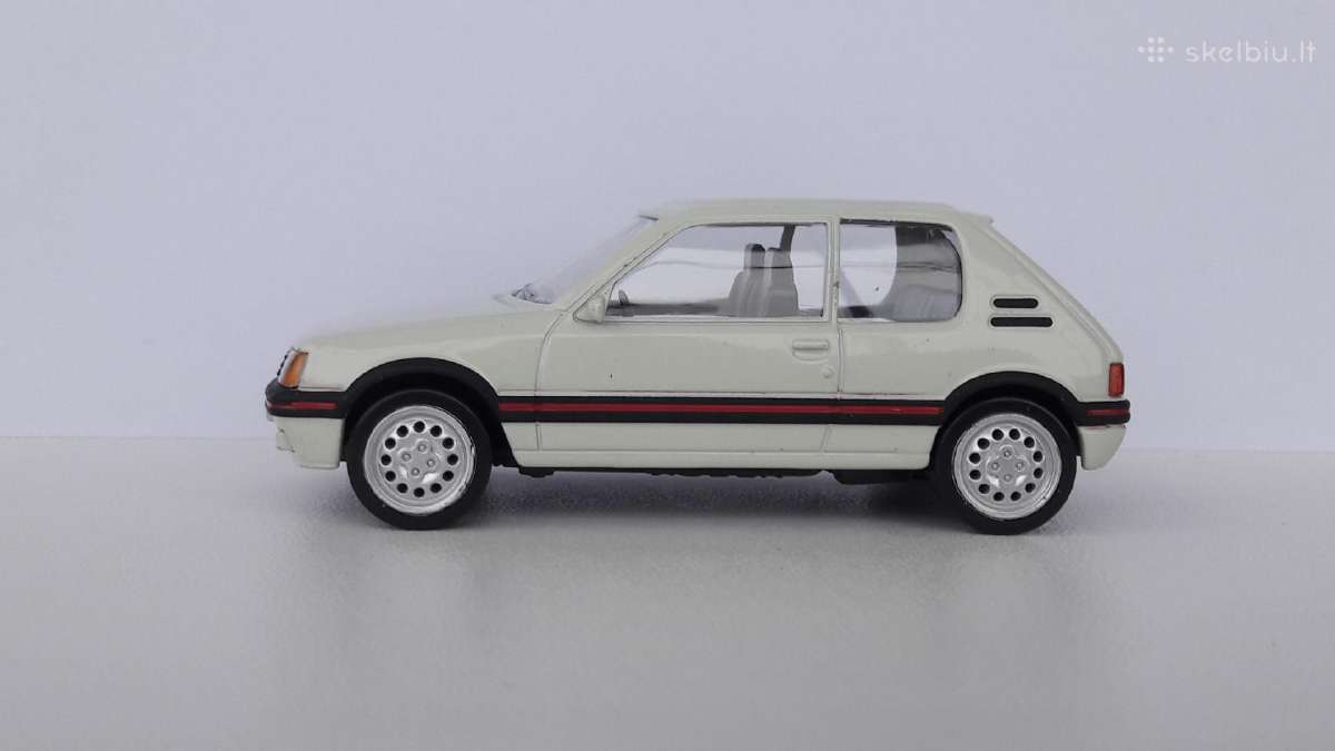 1/43 modeliukai Peugeot 205 1983 - nuotraukos Nr. 5