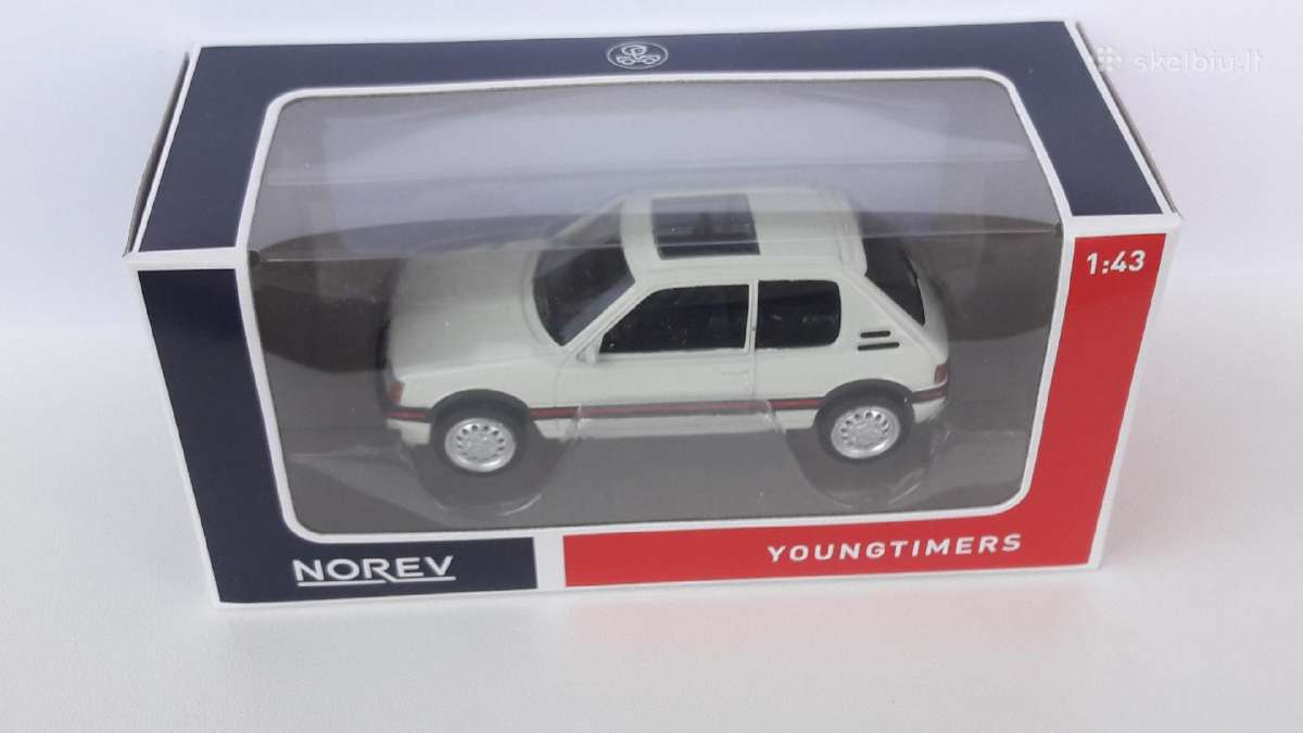 1/43 modeliukai Peugeot 205 1983 - nuotraukos Nr. 6