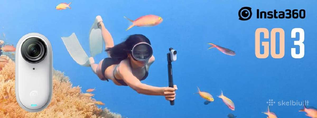 Insta360 Go Ultra 4k, Insta360 Go veiksmo kamera - nuotraukos Nr. 2