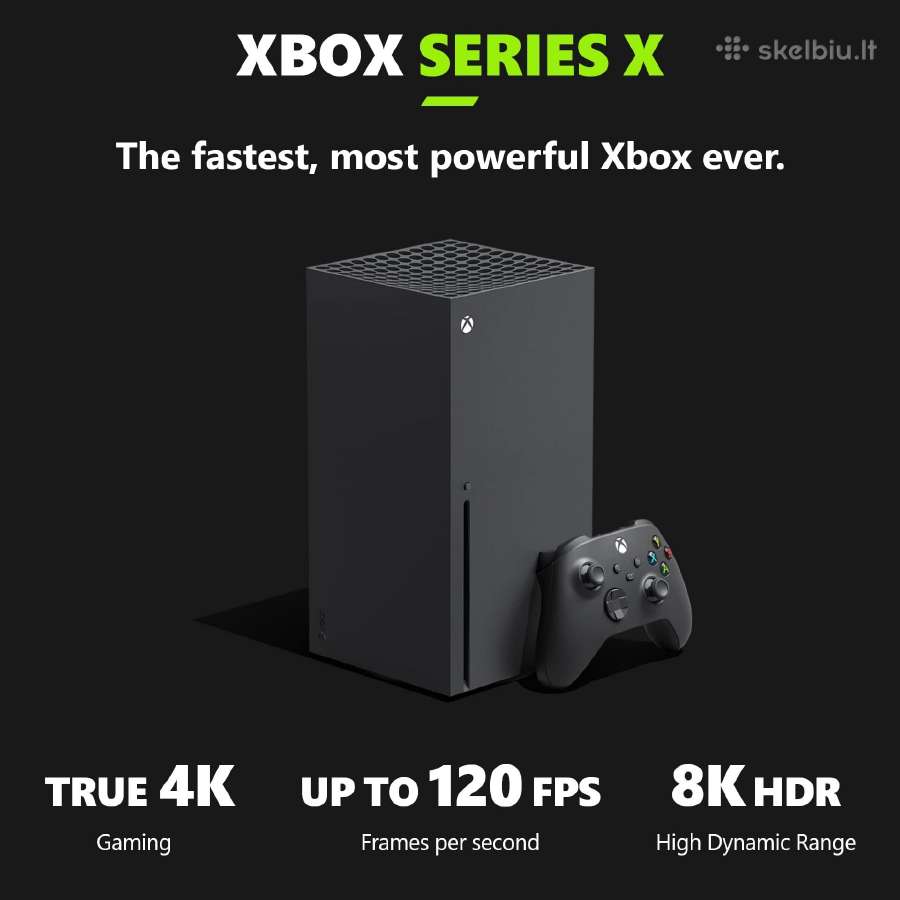 Xbox Series X 1tb Digital Edition Konsolė nauja - nuotraukos Nr. 5