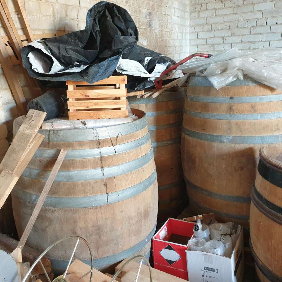 Ąžuolinės vyno bačkos iš Prancūzijos 500 litrų - nuotraukos Nr. 2