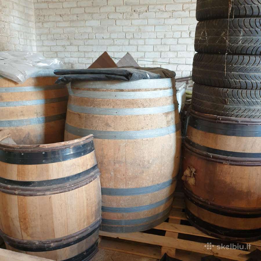 Ąžuolinės vyno bačkos iš Prancūzijos 500 litrų - nuotraukos Nr. 3