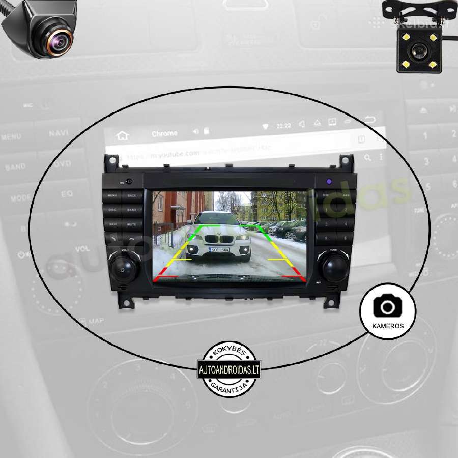Mercedes C W203 Android multimedia GPS/WiFi/usb - nuotraukos Nr. 7