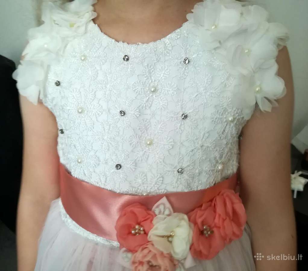 Šventinė, proginė suknelė mergaitei - nuotraukos Nr. 5