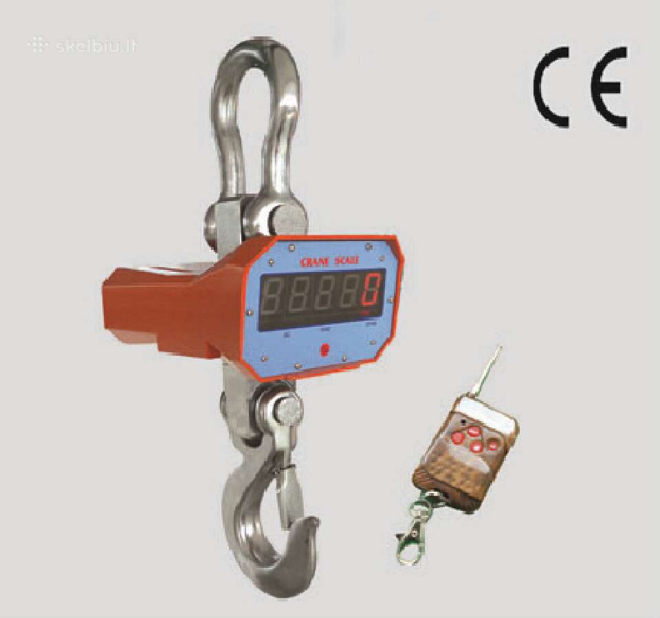 Akcija Kranines svarstykles 3000kg. 1t. nuo 149eur - nuotraukos Nr. 2