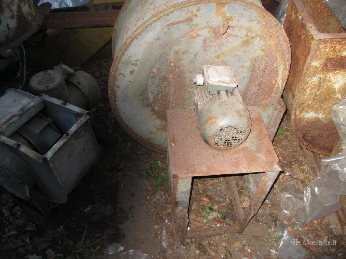 Parduodu ventiliatorius nuo 0,5 kw iki 1,5 kw.