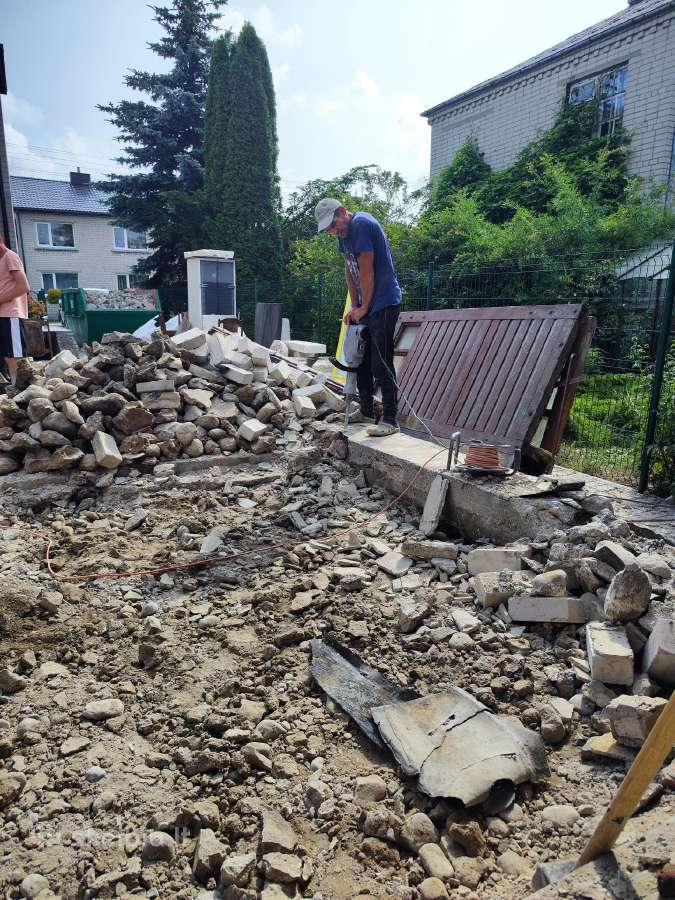 Griovimo Ardimo Demontavimo Darbai Gera kaina.