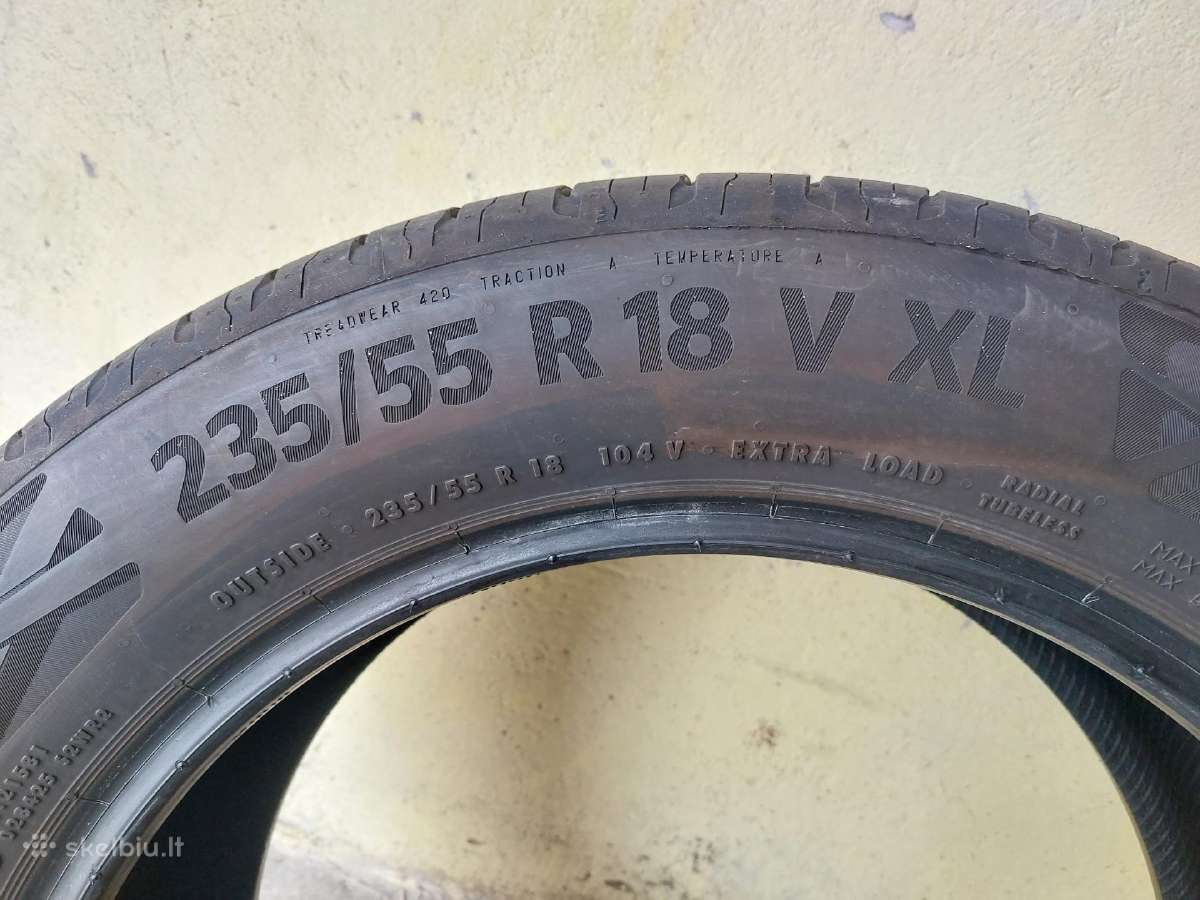 Parduodu beveik naujas padangas Continental - nuotraukos Nr. 6