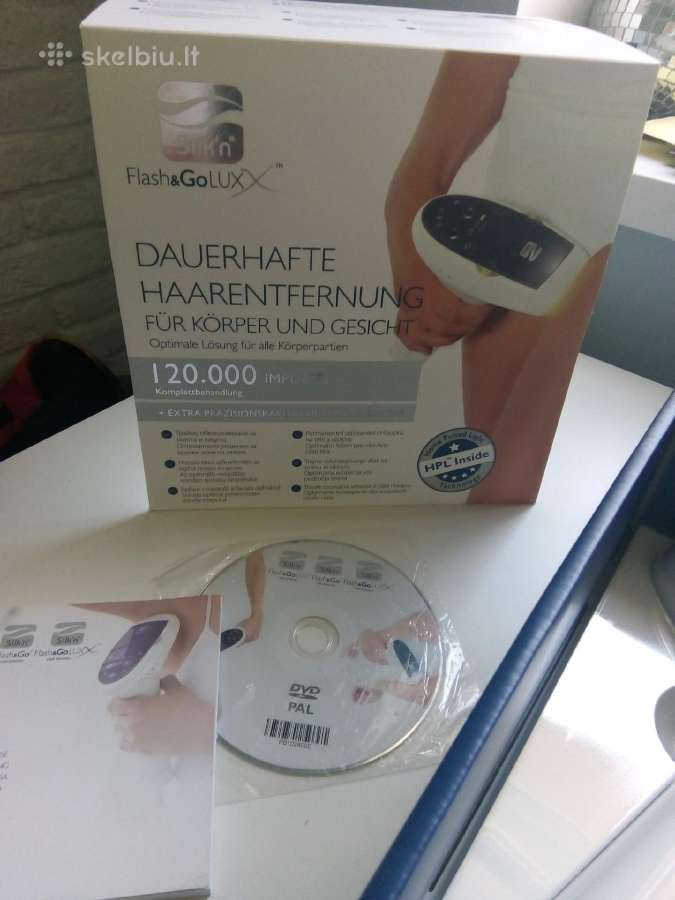 Fotoepiliatorius Silk'n Flash & Go Luxx - nuotraukos Nr. 2