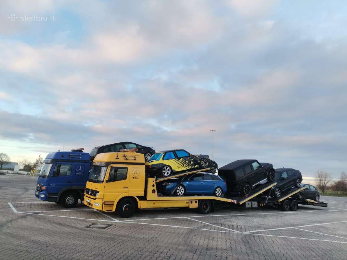 Automobilių pervežimas iš Europos į Lietuva, Tralo - nuotraukos Nr. 22