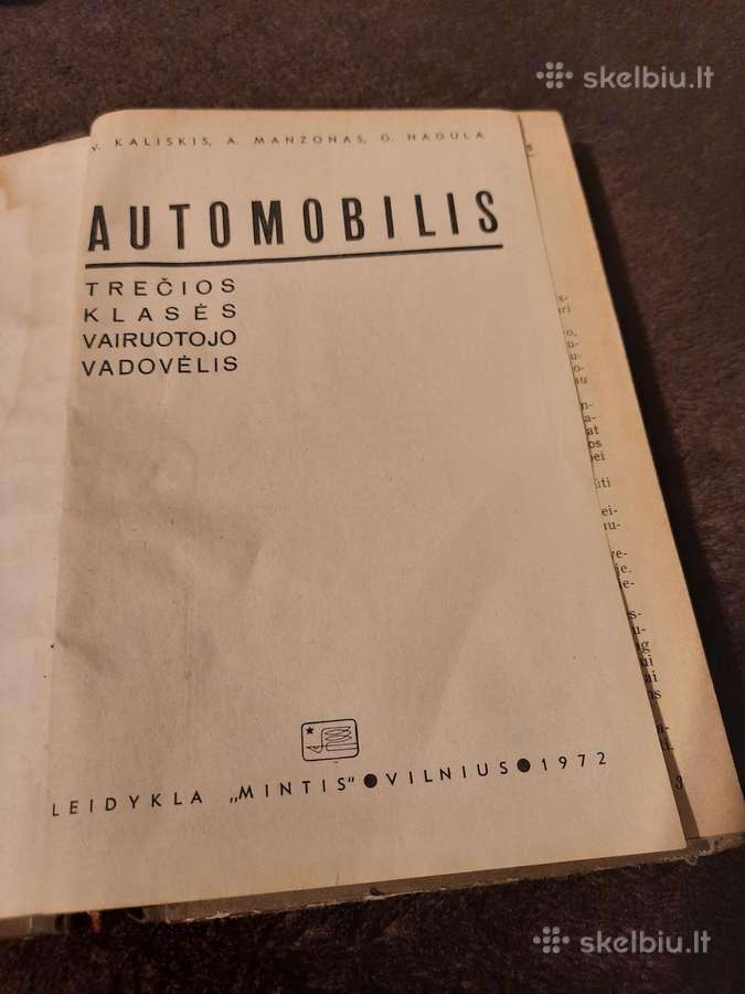 Knygos tarybin laiku apie automobilius, sodininkys - nuotraukos Nr. 3