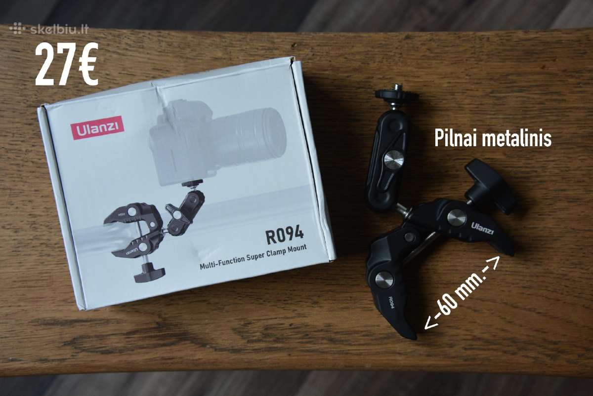 Įvairūs Dji, Gopro priedai - nuotraukos Nr. 3