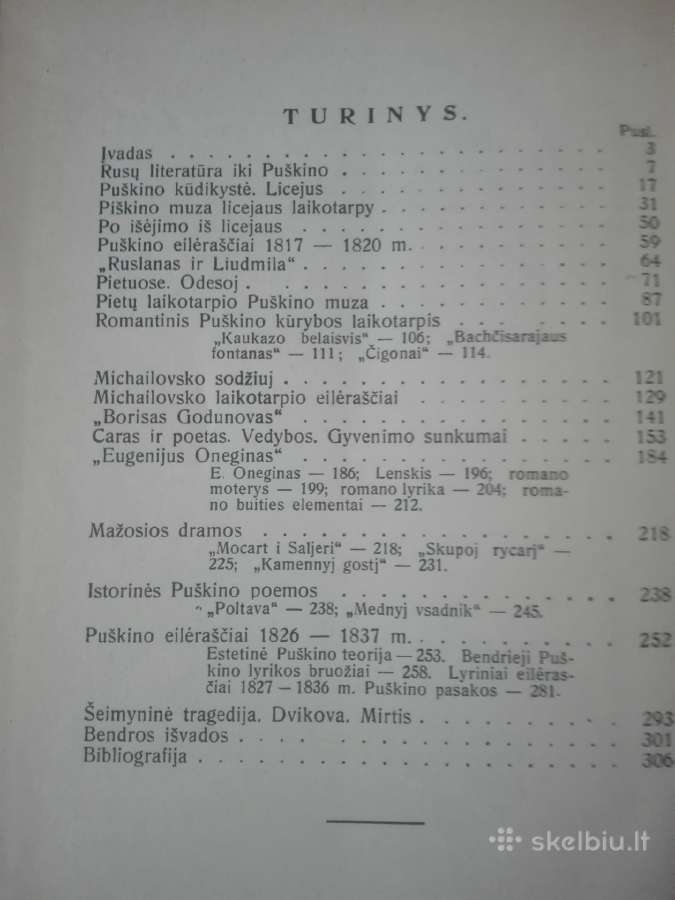599. A. Puškino Gyvenimas Ir Poezija Banevičius M. - nuotraukos Nr. 3