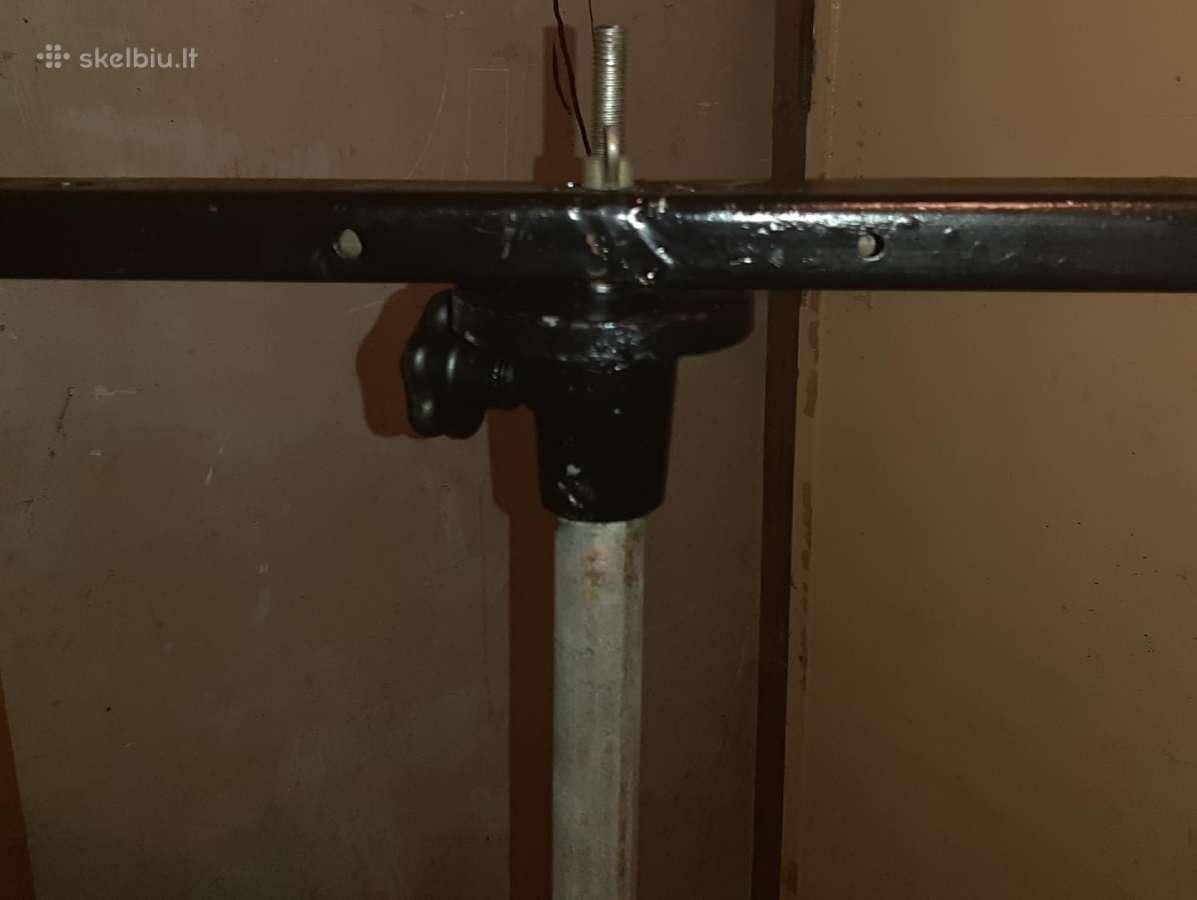 2 metaliniai stovai kolonėlėms (prožektoriams) - nuotraukos Nr. 4