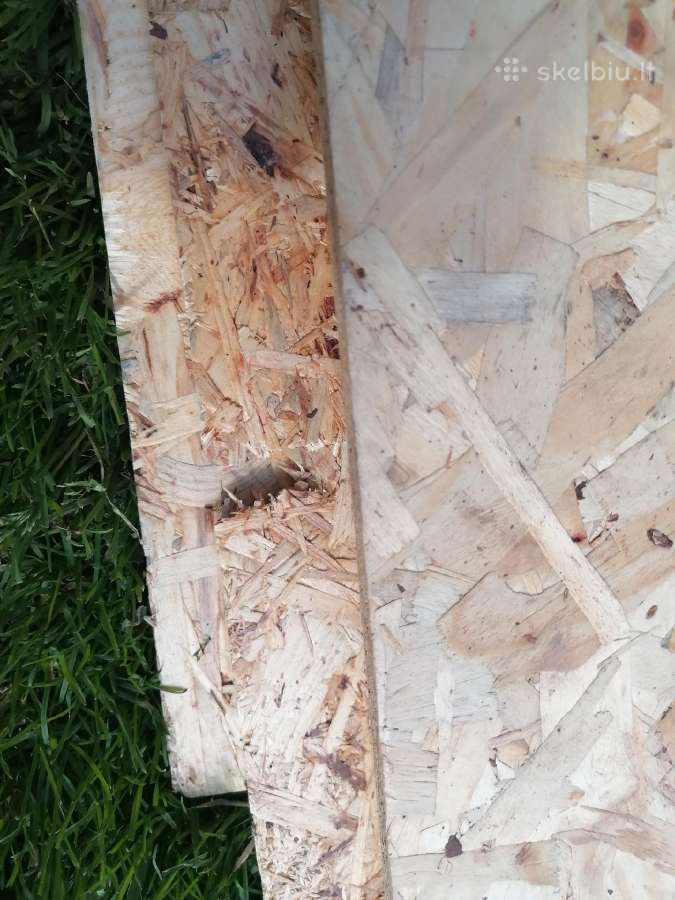 Liko drožlių Plokščių Osbfaneros lapų, gipkartonio - nuotraukos Nr. 12
