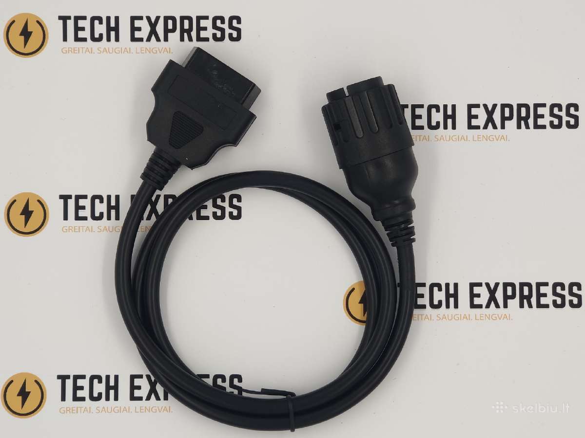 Bmw motociklo 10pin diagnostikos adapteris
