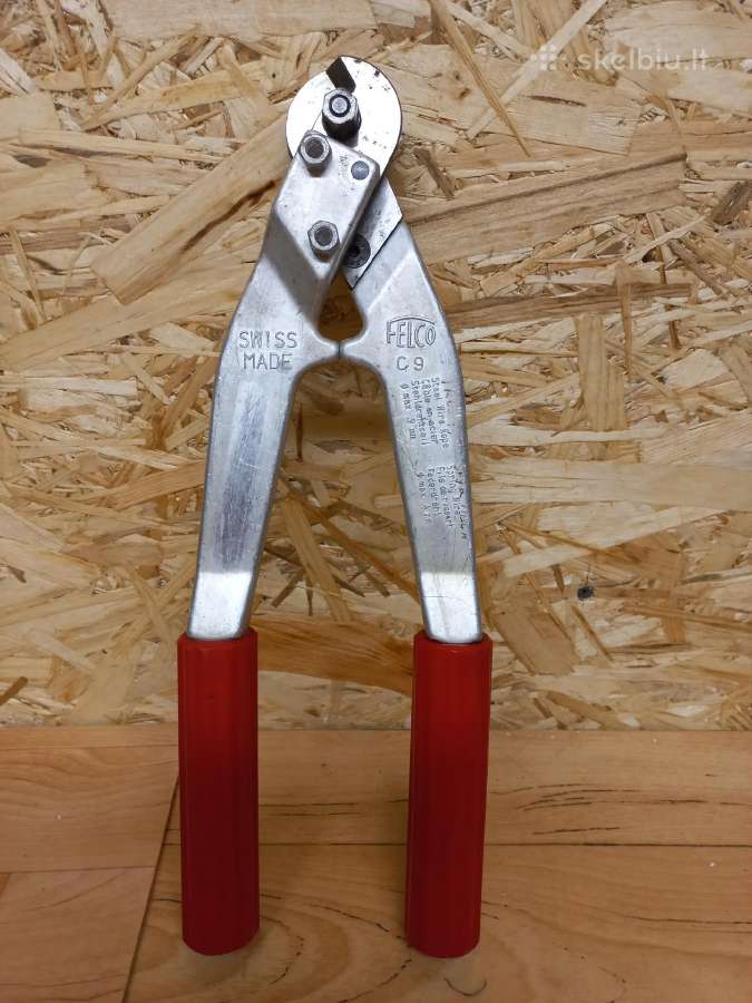 Kirpimo žirklės apvaliam metalui Felco C9