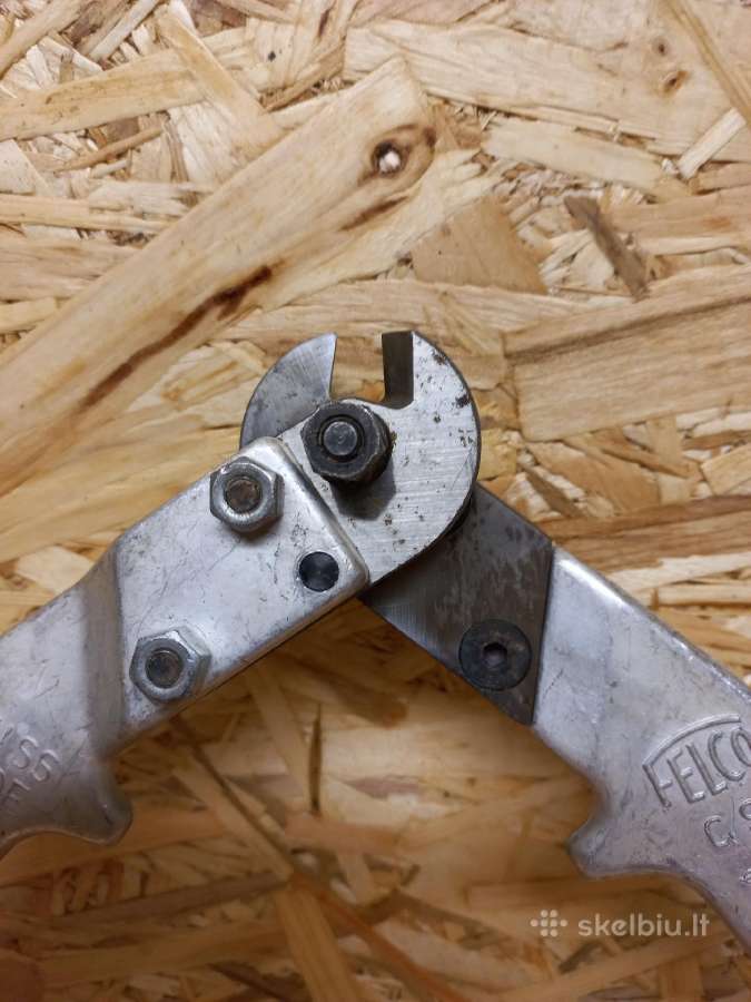 Kirpimo žirklės apvaliam metalui Felco C9 - nuotraukos Nr. 2