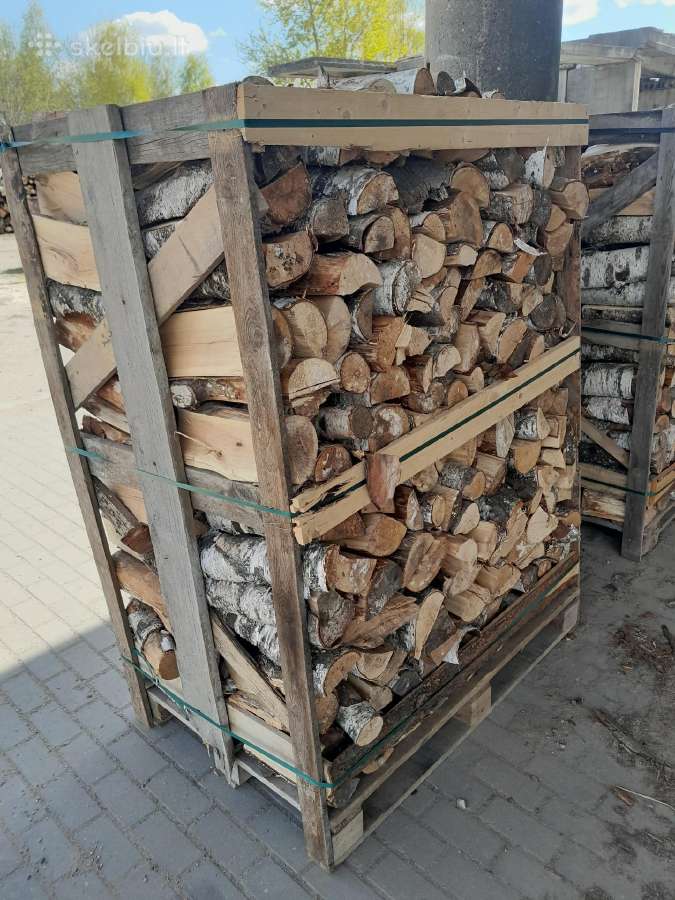 Pjuvenų briketai, Malkos konteineriuose - nuotraukos Nr. 5