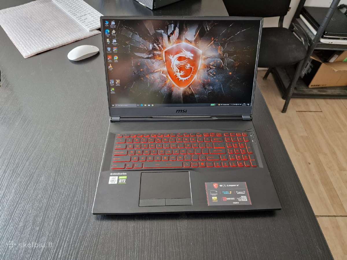 Msi Leopard Gl75, i7-10750h, 17 Fhd 144hz, Rtx2060 - Skelbiu.lt