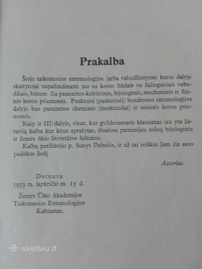 617. Taikomosios Entomologijos Kursas - nuotraukos Nr. 2