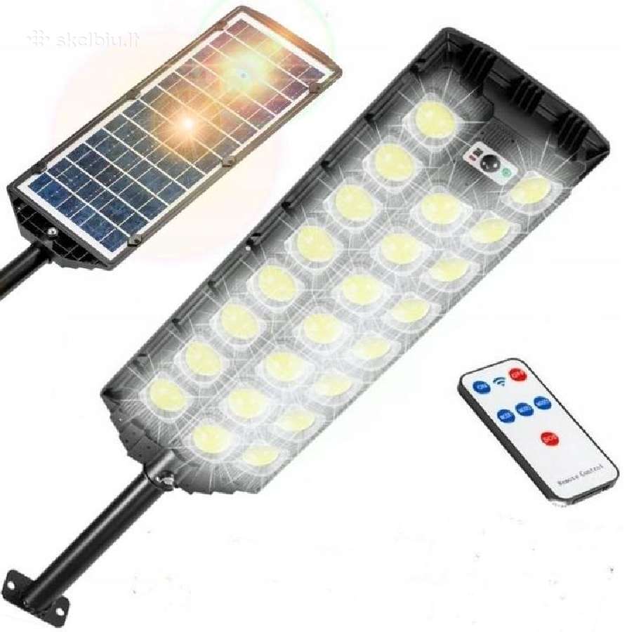 LED šviestuvai su saulės kolektorium ir davikliais - nuotraukos Nr. 37