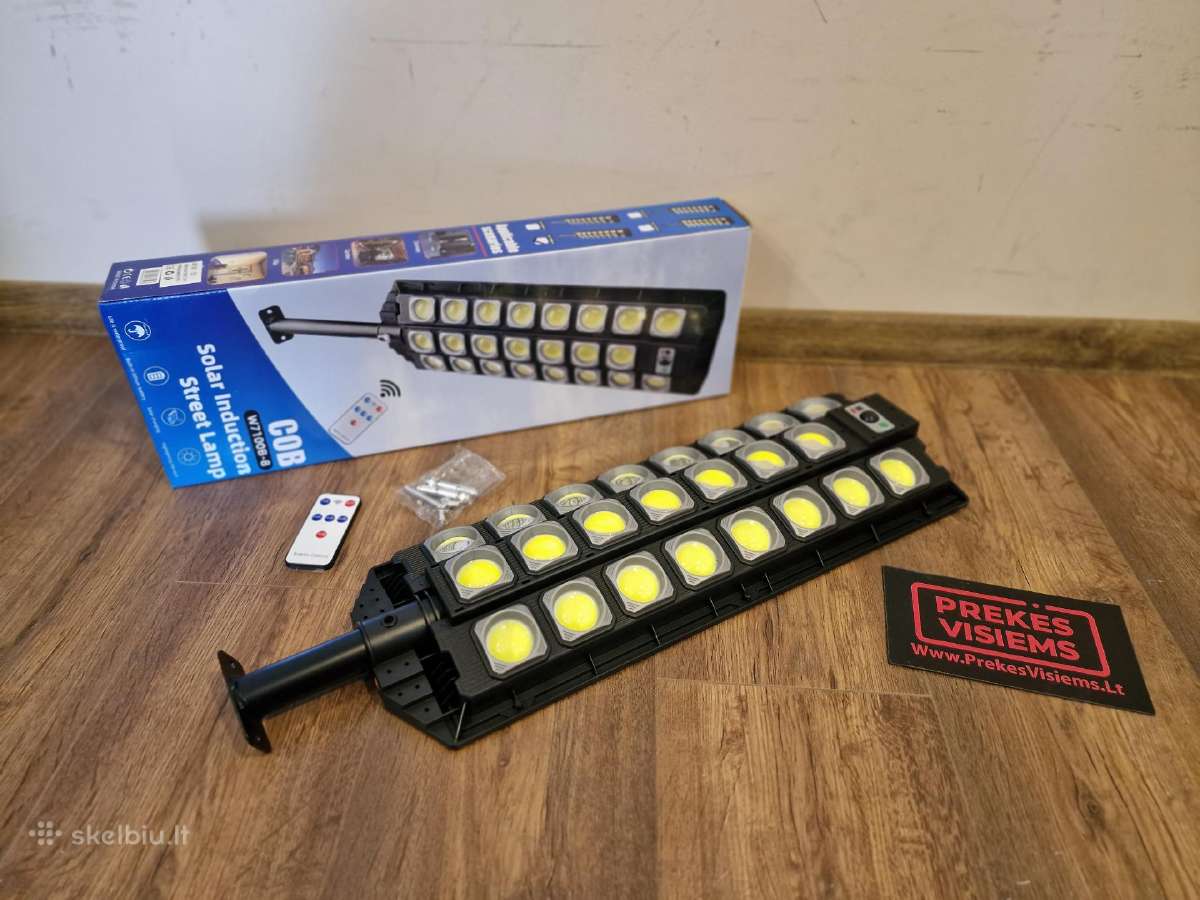LED šviestuvai su saulės kolektorium ir davikliais - nuotraukos Nr. 38