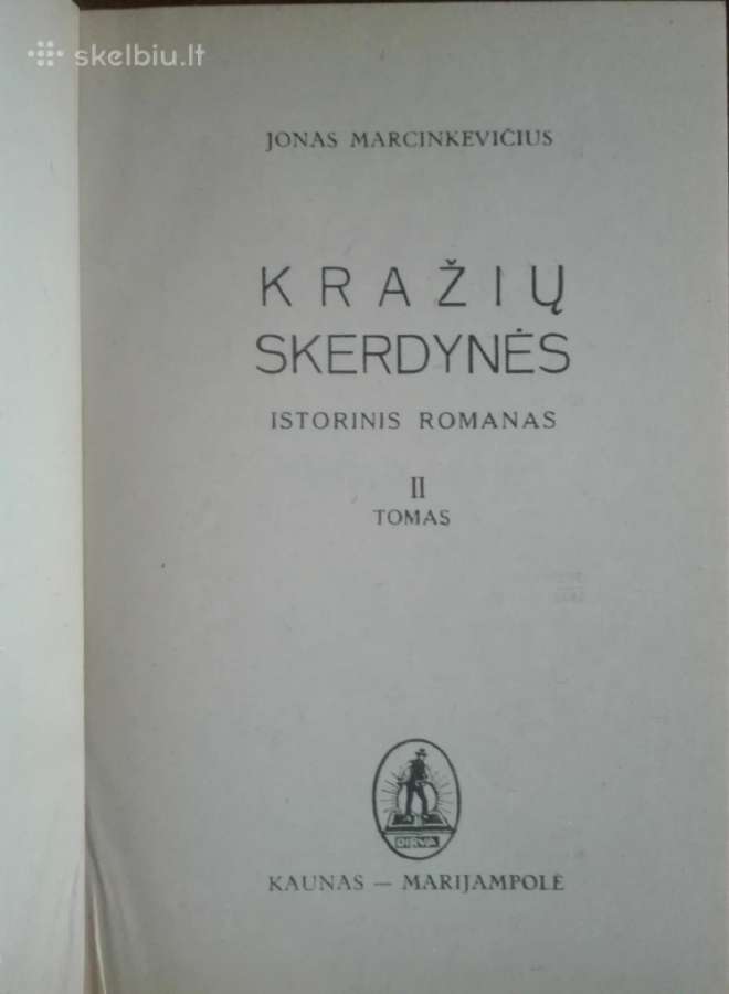 623. Kražių Skerdynės Marcinkevičius J. - nuotraukos Nr. 2