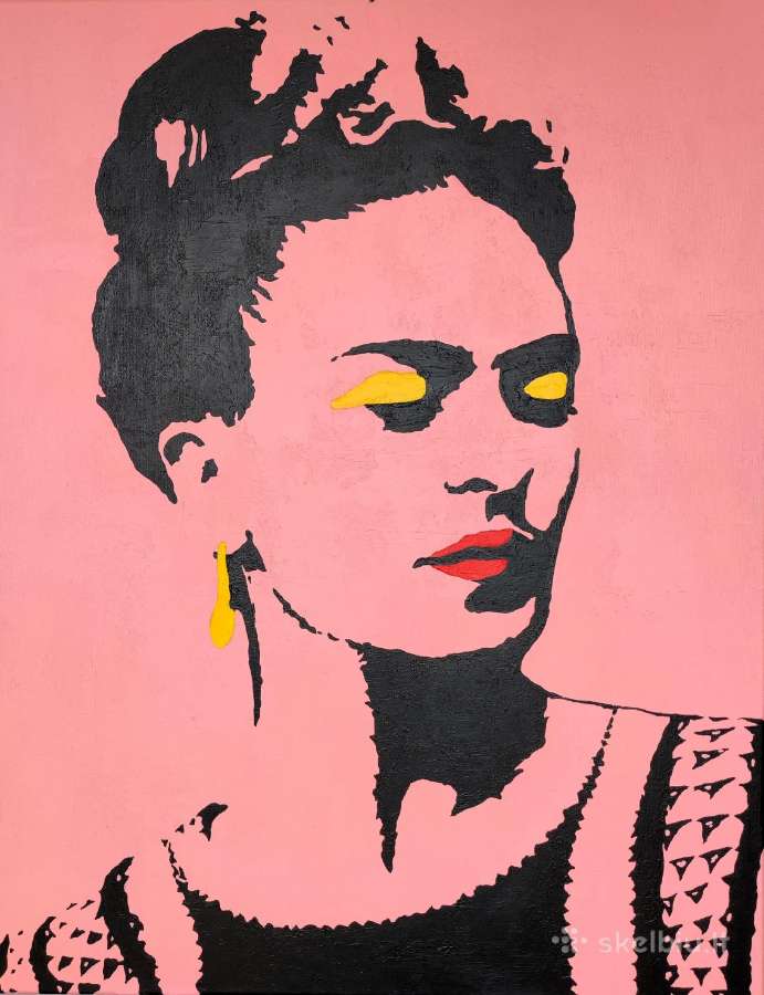 Paveikslas Frida Kahlo *Pink*