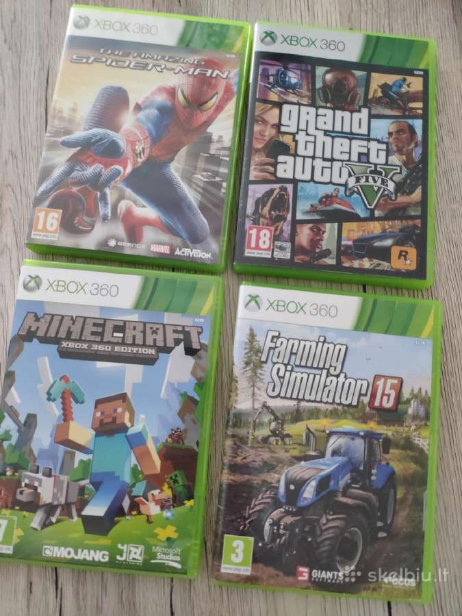 Gta 5, Minecraft xbox 360