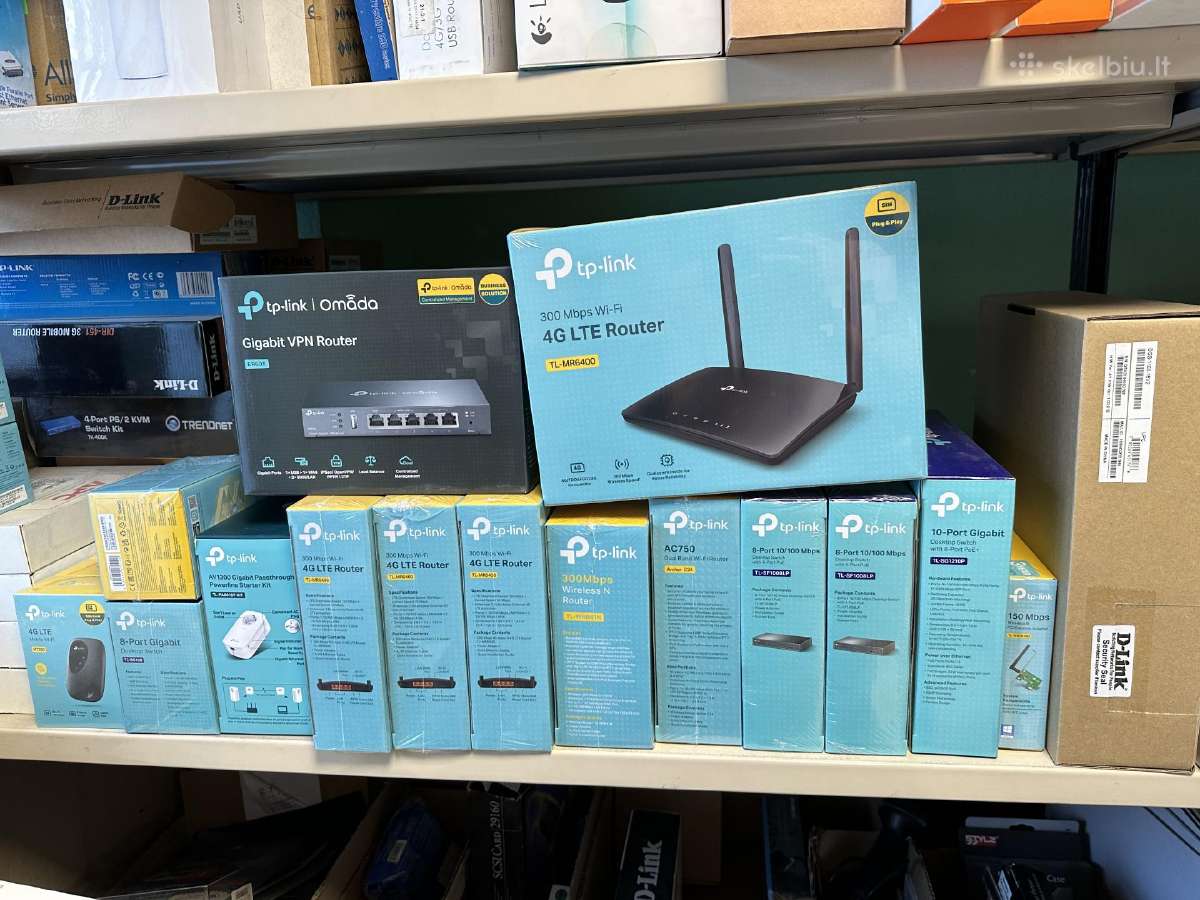 Tp-link Tl-wr820n 300mbit/s Wlan routeris naujas - nuotraukos Nr. 7