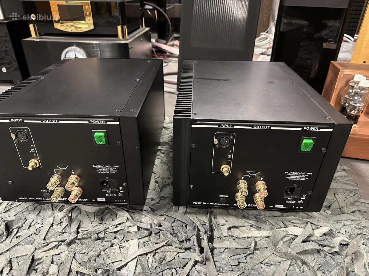 Mbl 8011a M audio 210w monoblokai (8011am) - nuotraukos Nr. 2