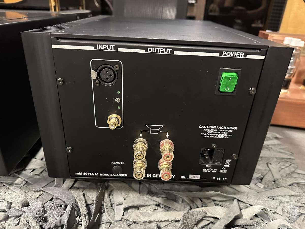 Mbl 8011a M audio 210w monoblokai (8011am) - nuotraukos Nr. 3