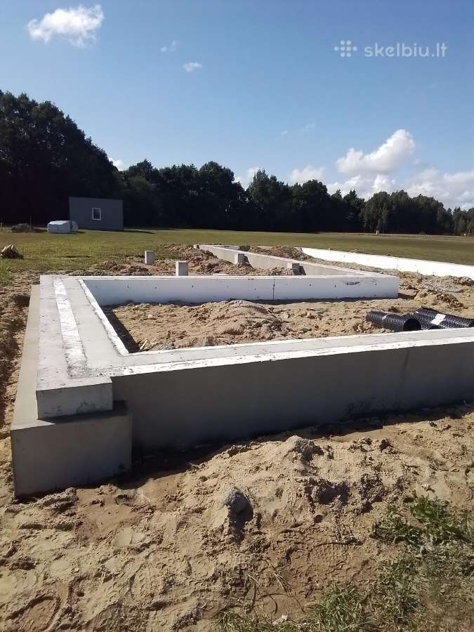 Pamatu mūro stogo tvoru pastatu statyba remontas - nuotraukos Nr. 16