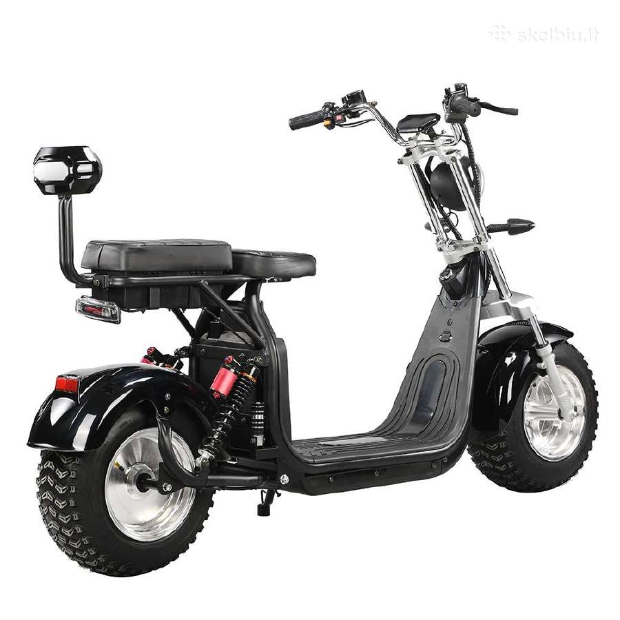 Elektrinis cioperis citycoco motoroleris 1000w - nuotraukos Nr. 4