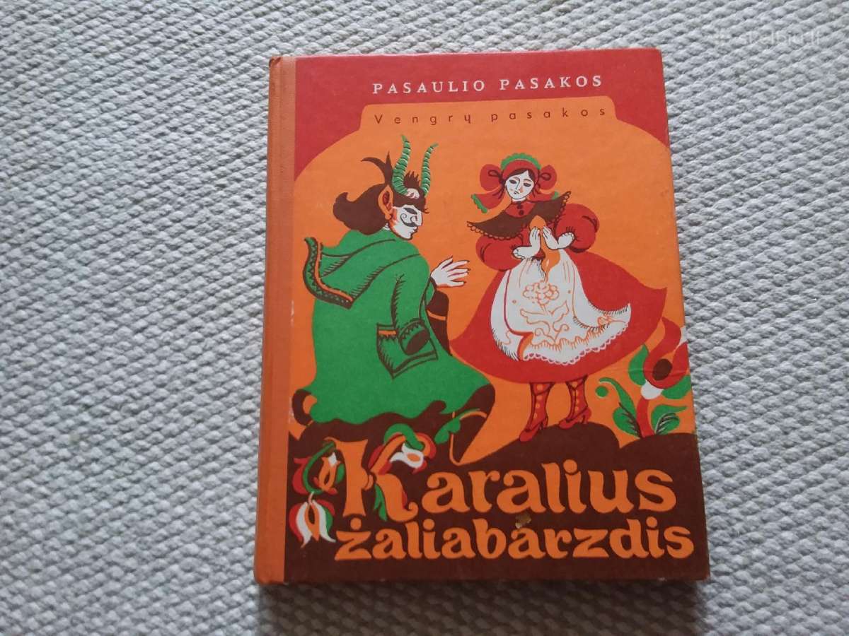 Karalius Žaliabarzdis 1976 m.rinkinyje 34 vengrų p