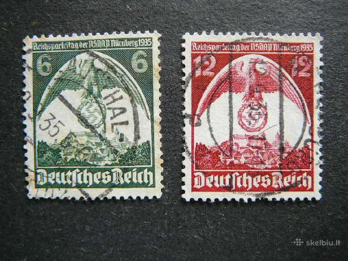 Ereliai Pilis Vokietija 1935 vkt586/7a