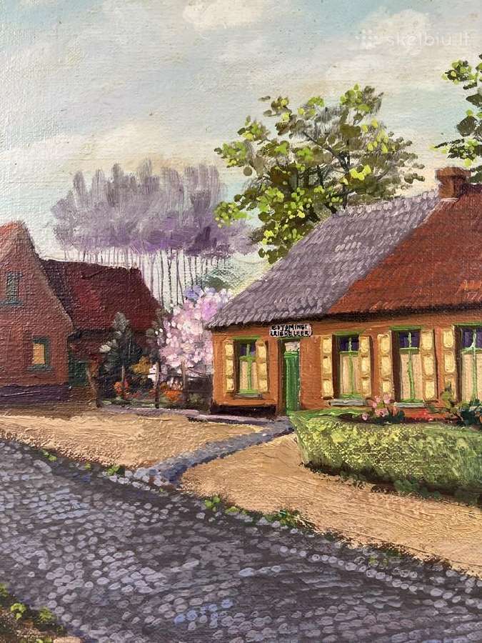 Paveikslas "Kaimo trobelė" - nuotraukos Nr. 5