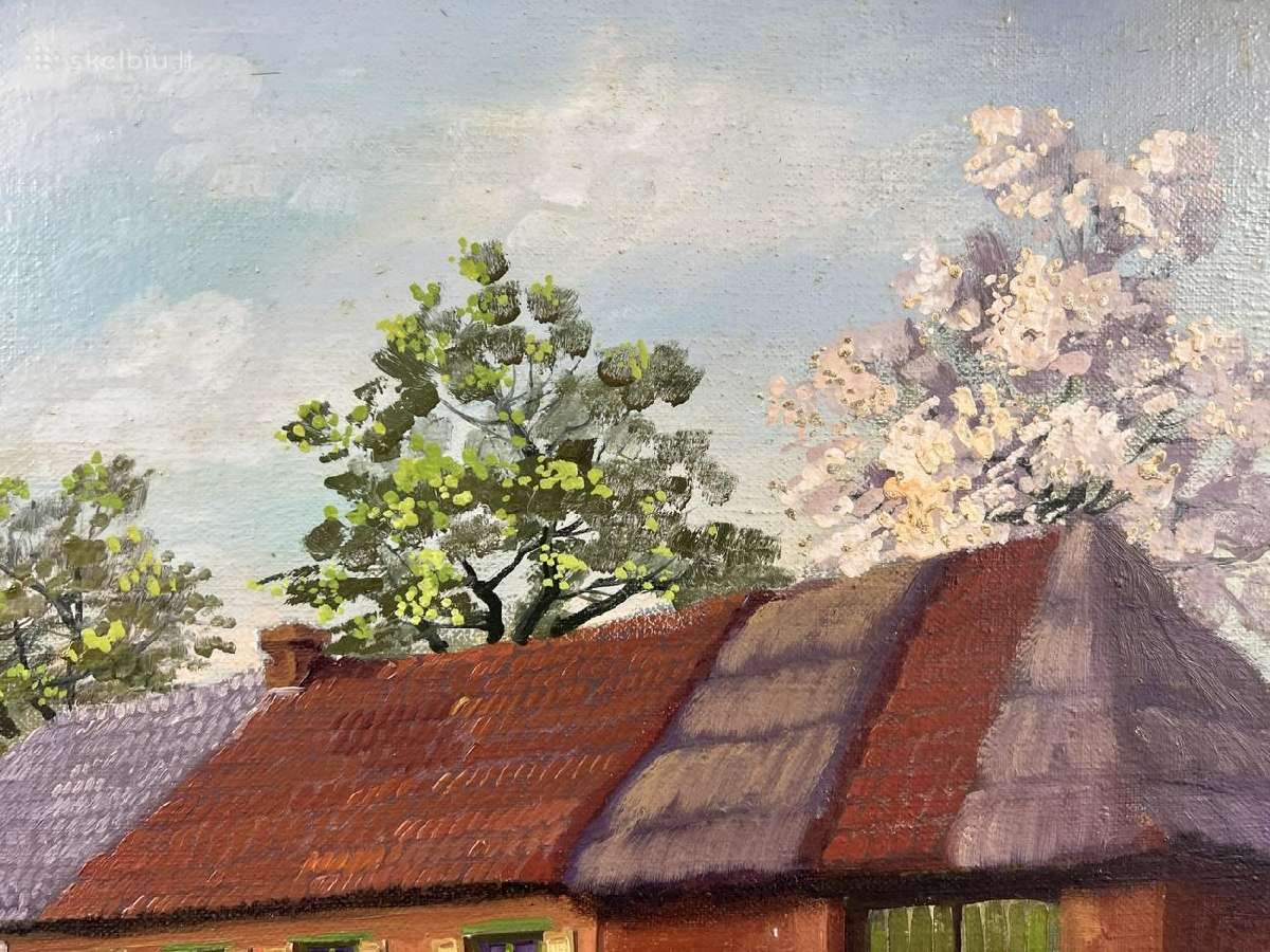 Paveikslas "Kaimo trobelė" - nuotraukos Nr. 6
