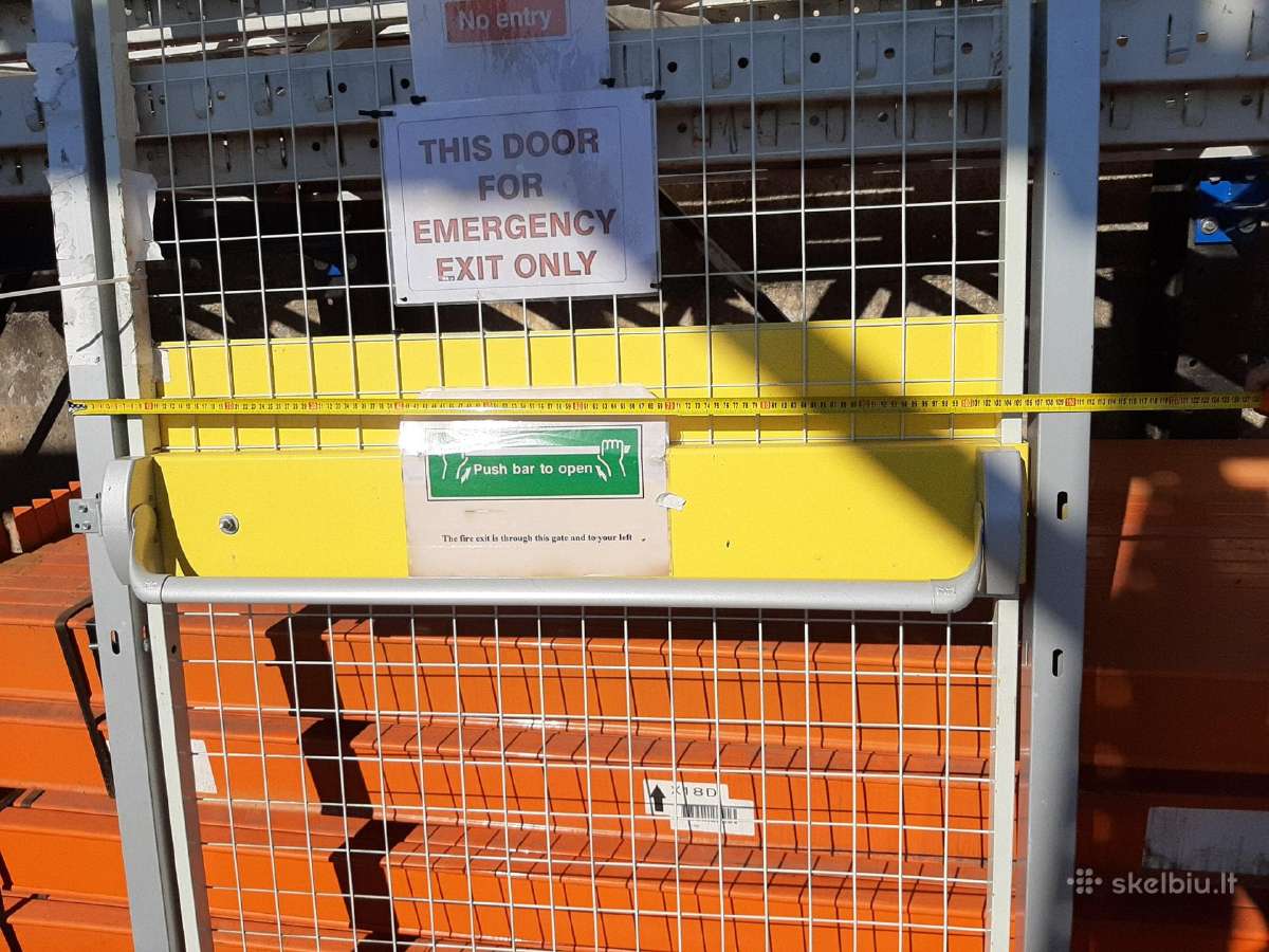 Atsarginio išėjimo Emergency exit only durys - nuotraukos Nr. 4