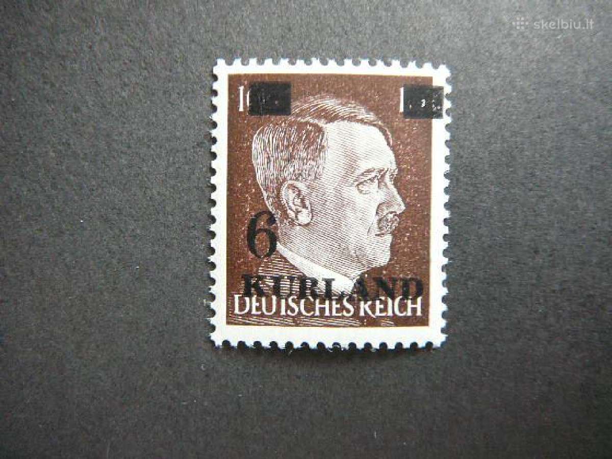 Latvija 1945 Kurland Vokietija llv2